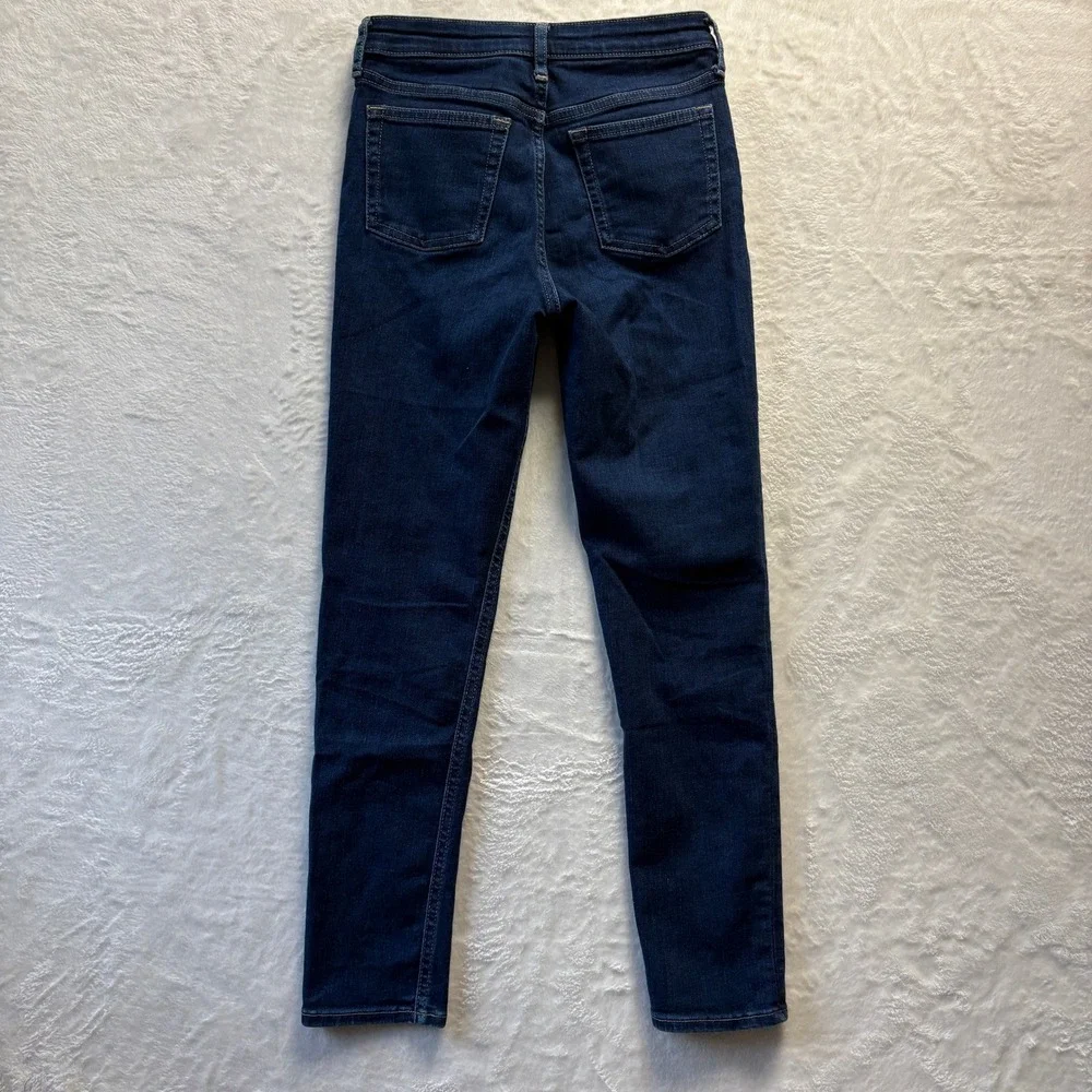 Gap Teen Jeans Girls Sz 14 Sky High Skinny Ankle Dark Wash Stretch Denim‎